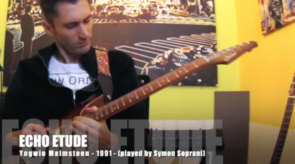 echo etude copertina